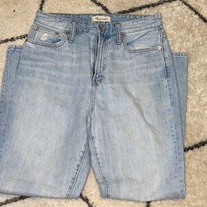 Madewell Women's Denim Straight Leg Jeans